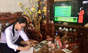 Dịch COVID-19: Phản hồi tích cực từ chương trình dạy học trên truyền hình tại Gia Lai