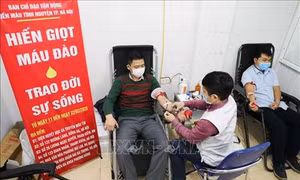 Lan tỏa tình người ấm áp từ nghĩa cử hiến máu