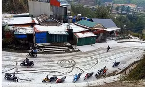 Mưa đá, dông lốc gây nhiều thiệt hại tại Lai Châu