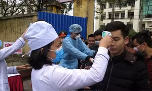 Thanh niên khu vực Quân khu 1 lên đường nhập ngũ