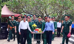 Hà Giang truy điệu và an táng hài cốt các liệt sỹ tại Nghĩa trang liệt sỹ quốc gia Vị Xuyên