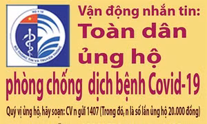 Dịch COVID-19: Hệ thống 1407 nhận được hơn 126 tỷ đồng ủng hộ chống dịch