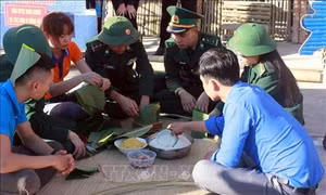 Chương trình "Xuân biên phòng - ấm lòng dân bản" Xuân Canh Tý 2020 ở Quảng Nam