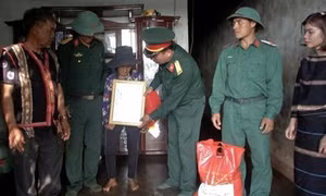 Mùa Xuân đoàn kết, đầm ấm nơi biên giới Tây Nguyên