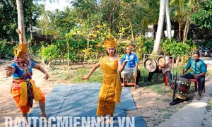 Xuân về miệt vườn sông nước Cửu Long