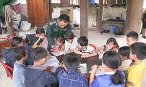 Tình quân dân gắn bó ở xã vùng biên Môn Sơn