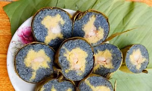 Bánh chưng đen - linh hồn ẩm thực ngày Tết của đồng bào Tày