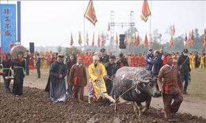 Lễ hội Tịch điền Đọi Sơn năm 2020 tri ân các bậc tiền nhân trong việc khai phá, mở mang ruộng đồng