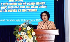 Đẩy mạnh cải cách hành chính trong lĩnh vực tài nguyên, môi trường để phục vụ người dân và doanh nghiệp