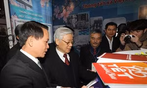 Tổng Bí thư, Chủ tịch nước Nguyễn Phú Trọng gửi thư chúc mừng nhân kỷ niệm 70 năm thành lập Hội Nhà báo Việt Nam