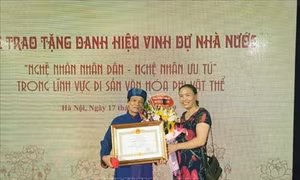 Người lưu giữ làn điệu dân ca Xa Mạc