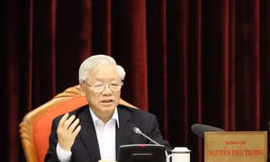 Tổng Bí thư, Chủ tịch nước Nguyễn Phú Trọng chủ trì Hội nghị cán bộ toàn quốc