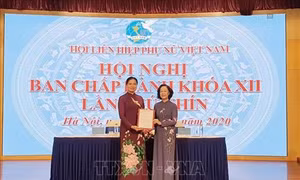 Bà Hà Thị Nga làm Chủ tịch Hội Liên hiệp Phụ nữ Việt Nam
