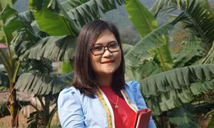 Cô giáo Mường với tiết học tiếng Anh xuyên biên giới