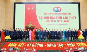 Lai Châu đẩy mạnh thực hiện 'bộ tứ nghị quyết trụ cột'
