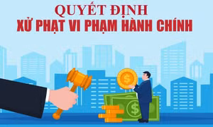 Một công ty bị phạt 320 triệu đồng do chưa có giấy phép về môi trường