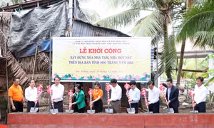 Sóc Trăng hoàn thành xóa trên 8.900 căn nhà tạm, nhà dột nát