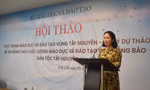 Thúc đẩy phát triển giáo dục vùng Tây Nguyên