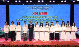 Vinh danh 98 điển hình 'dạy tốt - học tốt' tỉnh Lạng Sơn