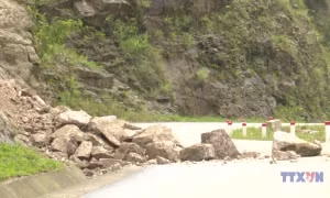 Hà Giang xuất hiện nhiều điểm sạt lở trên tuyến đường tỉnh 177