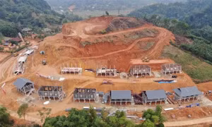 Người dân vùng lũ Yên Bái đón Tết trong ngôi nhà ấm áp nghĩa tình