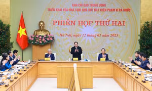 Thủ tướng Phạm Minh Chính chủ trì Phiên họp thứ 2, Ban Chỉ đạo xóa nhà tạm, nhà dột nát