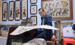  Những nghệ nhân miệt mài gìn giữ sức sống dòng tranh dân gian Đông Hồ 