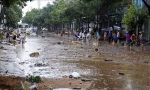 Mưa lớn diện rộng gây lũ trên toàn bộ hệ thống sông ngòi Lào Cai