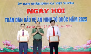 Hà Tĩnh tổ chức điểm 'Ngày hội toàn dân bảo vệ an ninh Tổ quốc'