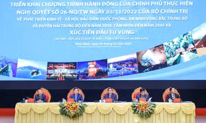 Thủ tướng Phạm Minh Chính chủ trì Hội nghị về phát triển vùng Bắc Trung Bộ và duyên hải Trung Bộ