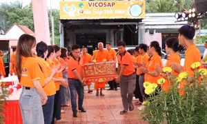 Truy tôn cố Hòa thượng Thạch Sô - người đưa giống dừa sáp đầu tiên về trồng trên đất Vĩnh Long