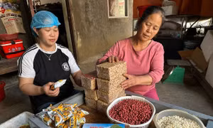 Gìn giữ bánh truyền thống Khẩu Sli của người Tày, Nùng ở Cao Bằng 