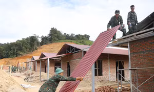 Nỗ lực giúp người dân vùng lũ Điện Biên ổn định cuộc sống