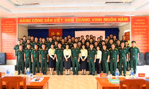 Bồi dưỡng tiếng Khmer cho sĩ quan, quân nhân chuyên nghiệp