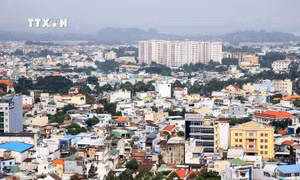 Một góc thành phố Biên Hòa, tỉnh Đồng Nai. Ảnh: Hồng Đạt - TTXVN