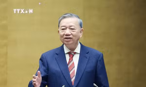 Tổng Bí thư Tô Lâm phát biểu chỉ đạo Hội nghị. Ảnh: Thống Nhất - TTXVN