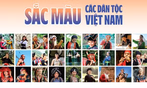 200 tác phẩm được trưng bày tại triển lãm ảnh "Sắc màu các dân tộc Việt Nam"