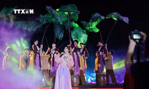 Khai mạc Lễ hội Sen Hà Nội và giới thiệu sản phẩm OCOP gắn với văn hóa các tỉnh miền núi phía Bắc năm 2024