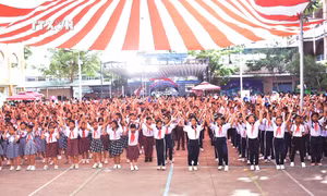 Thiếu nhi Sóc Trăng tham gia Ngày hội “Học tập tốt, rèn luyện chăm”​