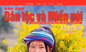 Báo ảnh Dân tộc và Miền núi điện tử ra mắt giao diện mới