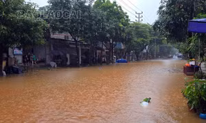Mưa lớn diện rộng gây sạt lở, ngập úng một số tuyến giao thông ở Lào Cai