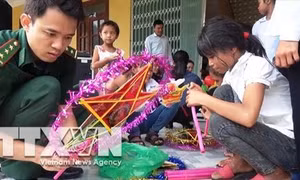 Vui Hội trăng rằm ở vùng biên cương tỉnh Quảng Bình
