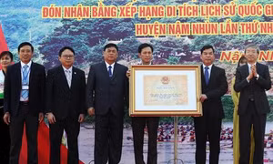 Công bố quyết định công nhận bia Lê Lợi là Bảo vật quốc gia