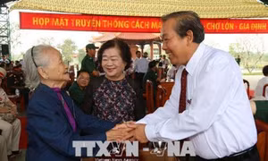 Họp mặt truyền thống cách mạng Sài Gòn - Chợ Lớn - Gia Định