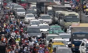 Giải bài toán ùn tắc giao thông tại thành phố Hồ Chí Minh (Bài 1): Sức ép lớn từ tăng dân số cơ học