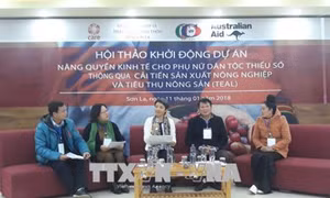 Khởi động Dự án Nâng quyền kinh tế của phụ nữ dân tộc thiểu số