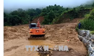 Các tỉnh phía Bắc tập trung khắc phục hậu quả mưa, lũ sau bão số 4