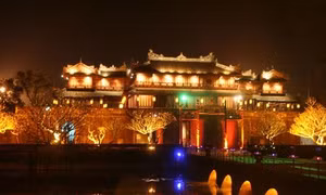 Chiếu sáng mỹ thuật Kỳ đài Huế 