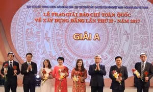 Trao giải Búa liềm vàng lần thứ hai - năm 2017