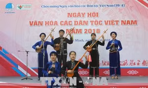 Sôi nổi Ngày hội Văn hóa các dân tộc Việt Nam tại Thành phố Hồ Chí Minh